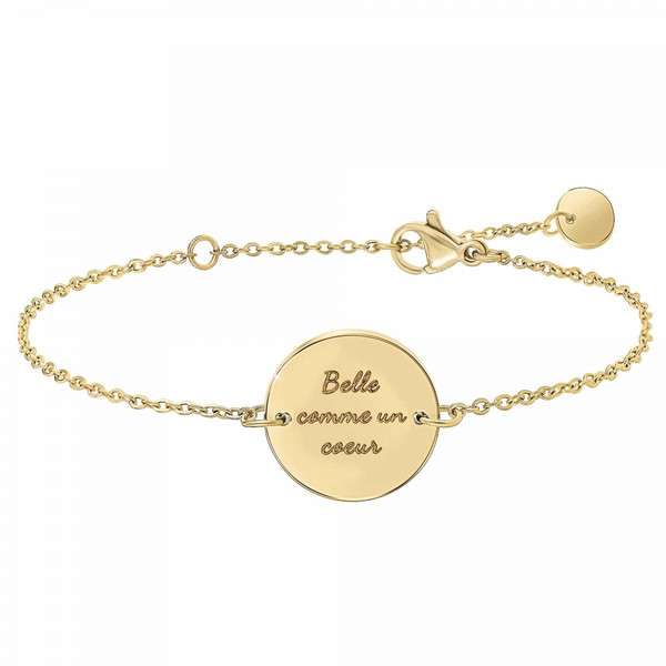 Bracelet Athème Femme Acier B2813-DORE