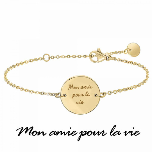 Bracelet Femme Athème - B2816-DORE Acier Doré
