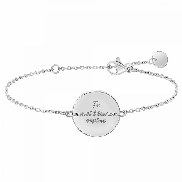 Bracelet Athème Femme Acier B2819-ARGENT