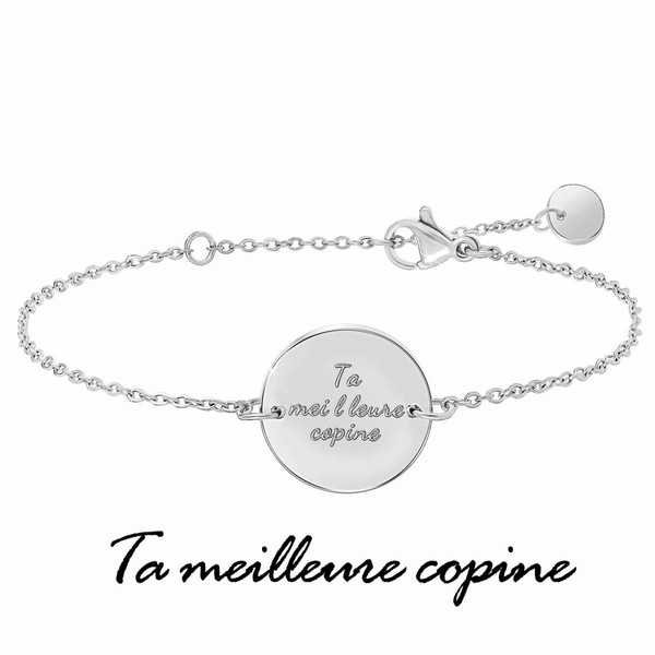 Bracelet Femme Athème - B2819-ARGENT Acier Argent