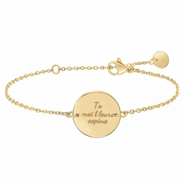 Bracelet Athème Femme Acier B2819-DORE