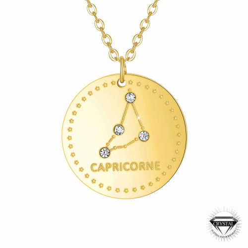 Athème - Collier et pendentif Athème B2449-CAPRICORNE - Atheme bijoux