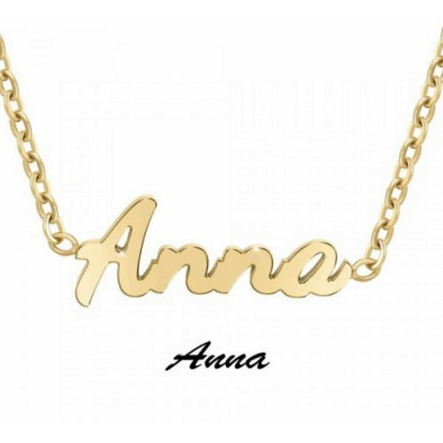 Athème - Collier Femme Athème - B2689-DORE-ANNA  - Promos montre et bijoux pas cher
