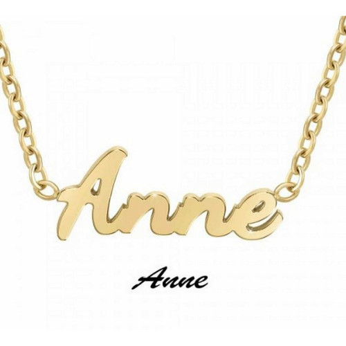 Athème - Collier Femme Athème - B2689-DORE-ANNE  - Atheme bijoux