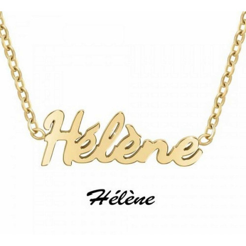 Athème - Collier Femme Athème - B2689-DORE-HELENE  - Montre & Bijoux - Cadeau de Saint Valentin