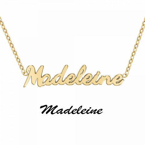 Collier Femme Athème - B2689-DORE-MADELEINE 