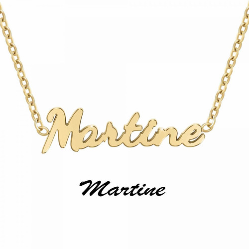 Athème - Collier Femme Athème - B2689-DORE-MARTINE  - Atheme bijoux