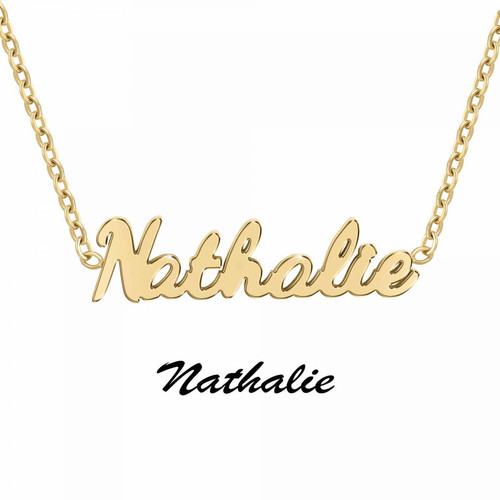Athème - Collier Femme Athème - B2689-DORE-NATHALIE  - Atheme bijoux