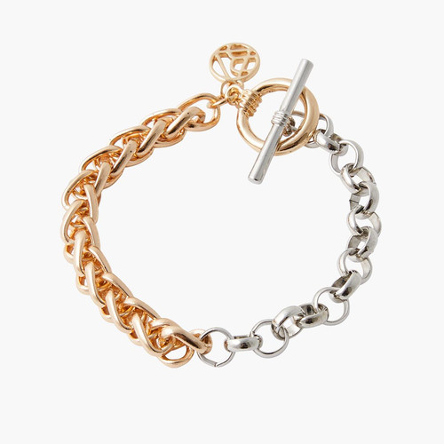 Bracelet Femme Balaboosté Fermoir T 2 Chaines Différentes - 3502456533356 