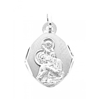 Stella - Médaille St Christophe en argent - Bijoux religieux