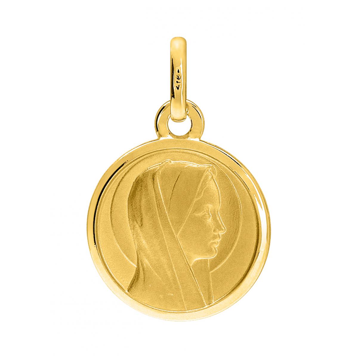 Médaille vierge Or 750/1000 jaune (18K)