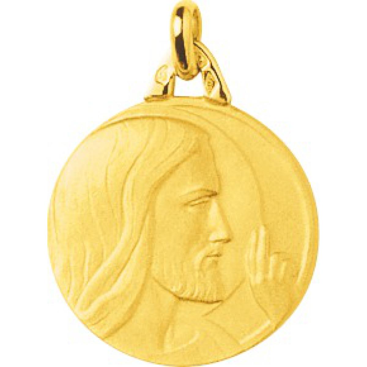 Médaille Christ Or 375/1000 jaune (9K)