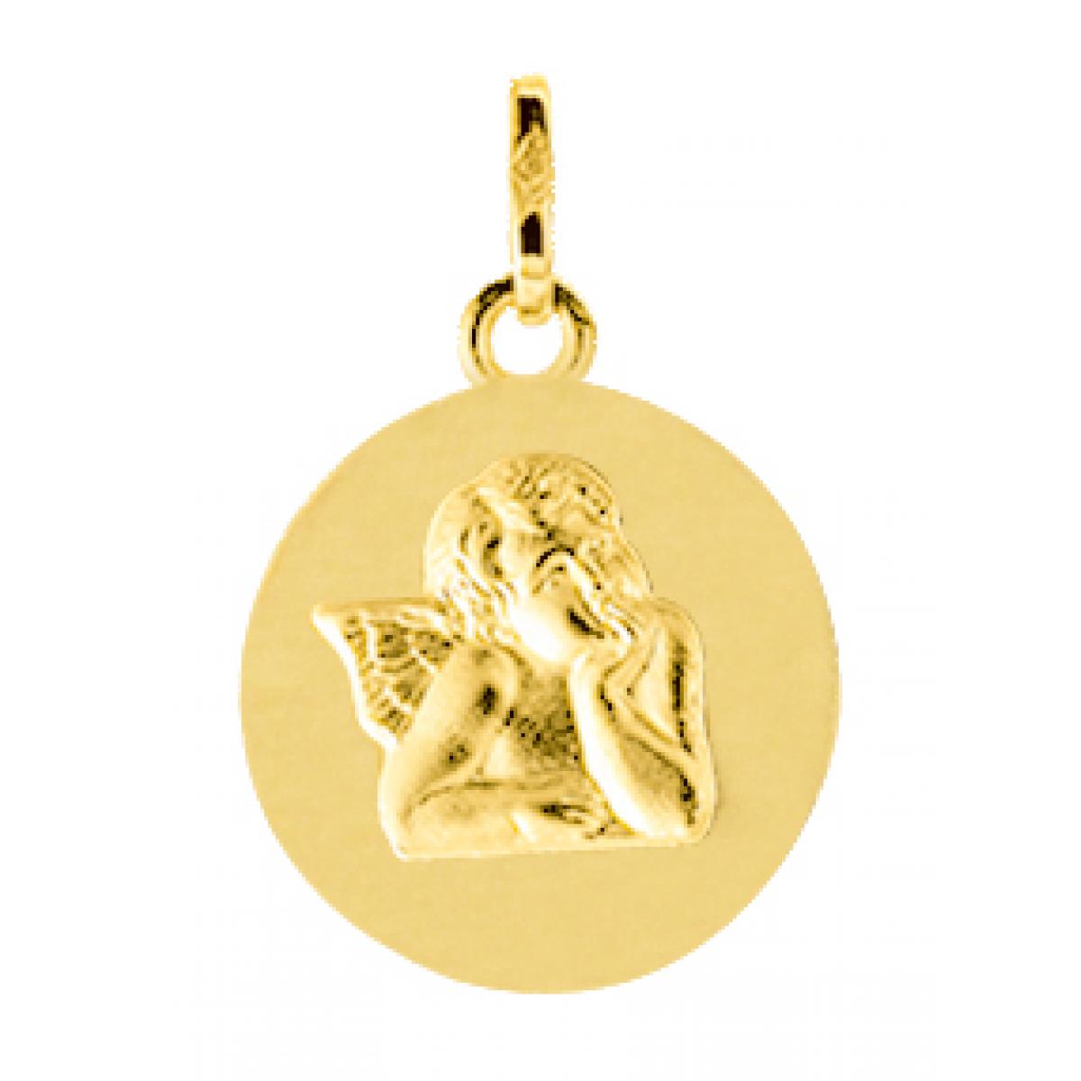 Médaille Or 375/1000 jaune (9K)
