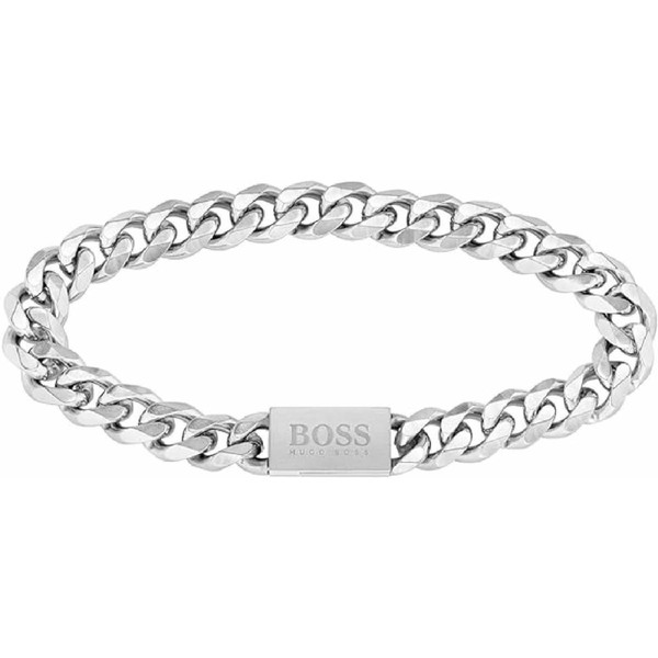 Bracelet Homme Boss Bijoux Chain Link 1580144S - Acier Argent