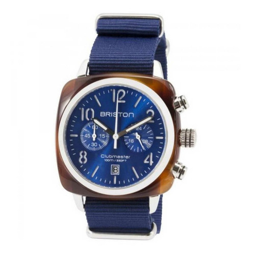 Briston - Montres mixtes Briston Watches Clubmaster Classic 15140-SA-T-9-NNB - Montre Bleue Femme