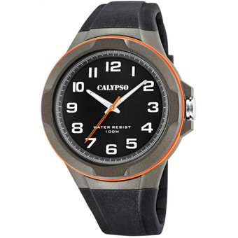Calypso - Montre Calypso K5781-4 - Montre enfant bracelet noir