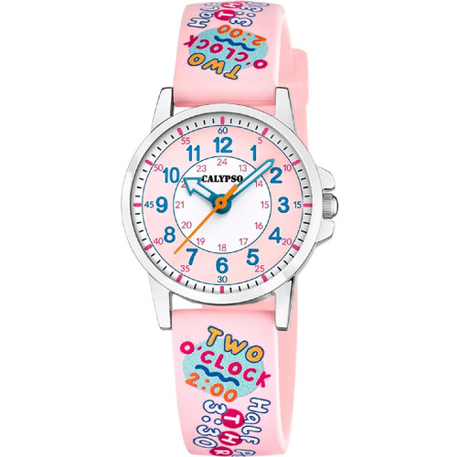 Calypso - Montre fille CALYPSO MONTRES My First Watch K5824-2 - Montre Rose