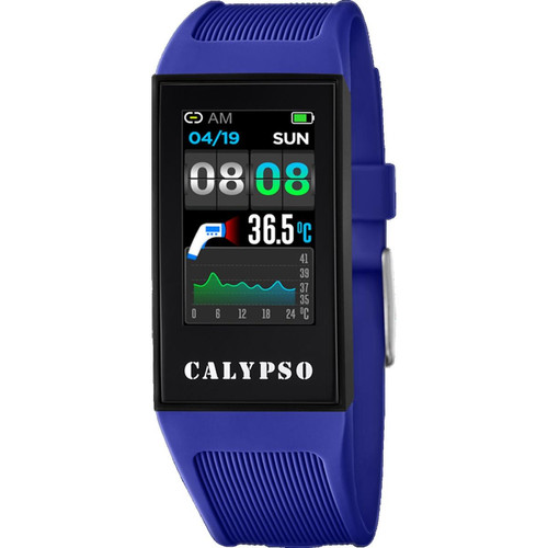 Calypso - Montre Garçon CALYPSO Coffret 2 bracelets K8501-2  - Montre Enfant - Bracelet Bleu