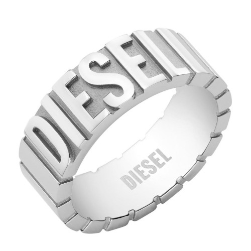 Diesel Bijoux - Chevalière en acier homme - Bijoux Homme Diesel