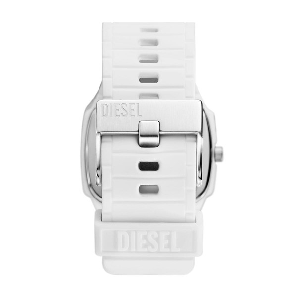 Montre Homme Diesel  Cliffhanger 2.0 - DZ2204 Bracelet Silicone Blanc