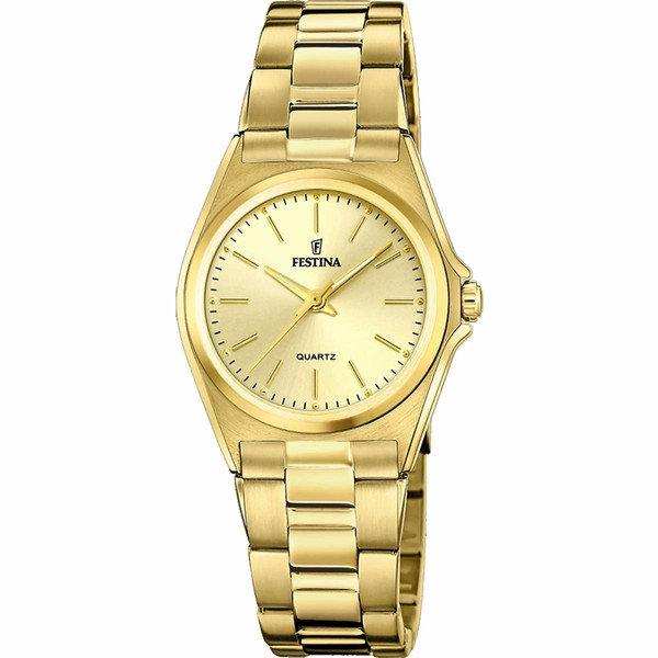 Montre femme  Festina CLASSIC F20557-3 - Bracelet Acier doré