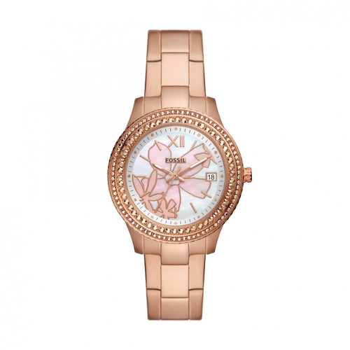 Fossil - Montre Femme Fossil STELLA ES5192 - Montre Fossil Or Rose