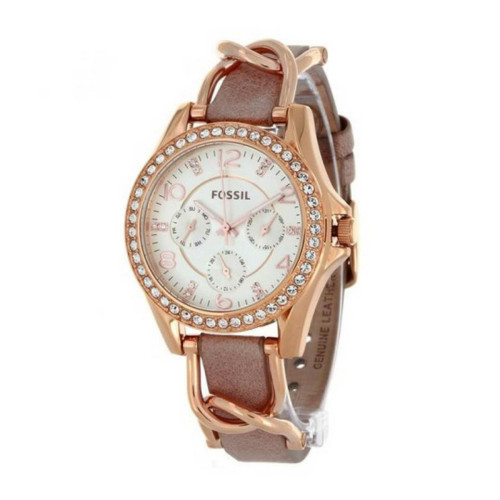 Fossil - Montre Fossil ES3466 - Montre Or Rose