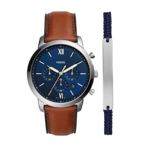 Fossil - Montre Homme - Montre Fossil Cuir