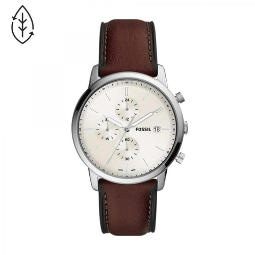 Fossil - Montre Homme Fossil THE MINIMALIST FS5849  - Montre Homme Cuir