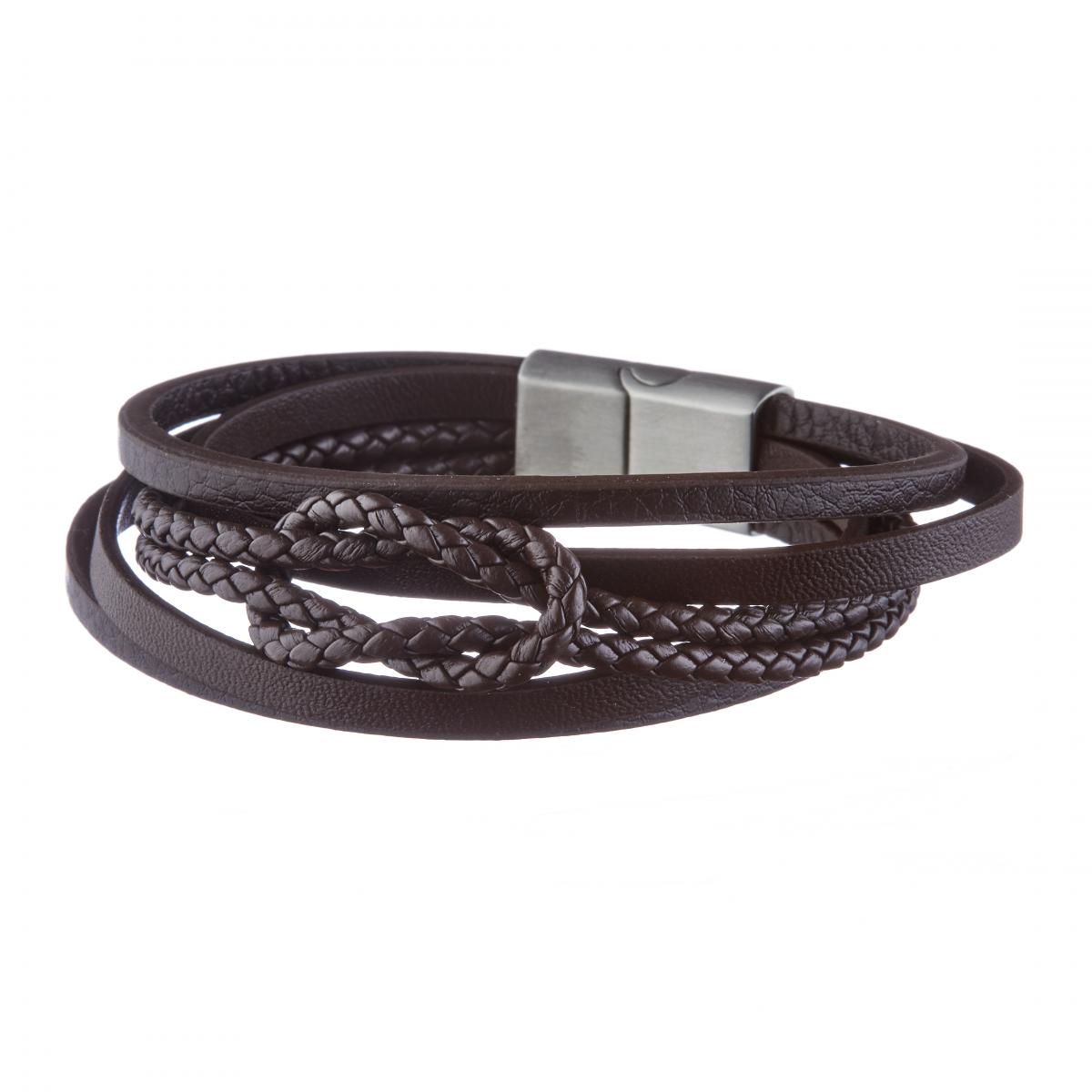 Bracelet Homme Geographical Norway - MARRON