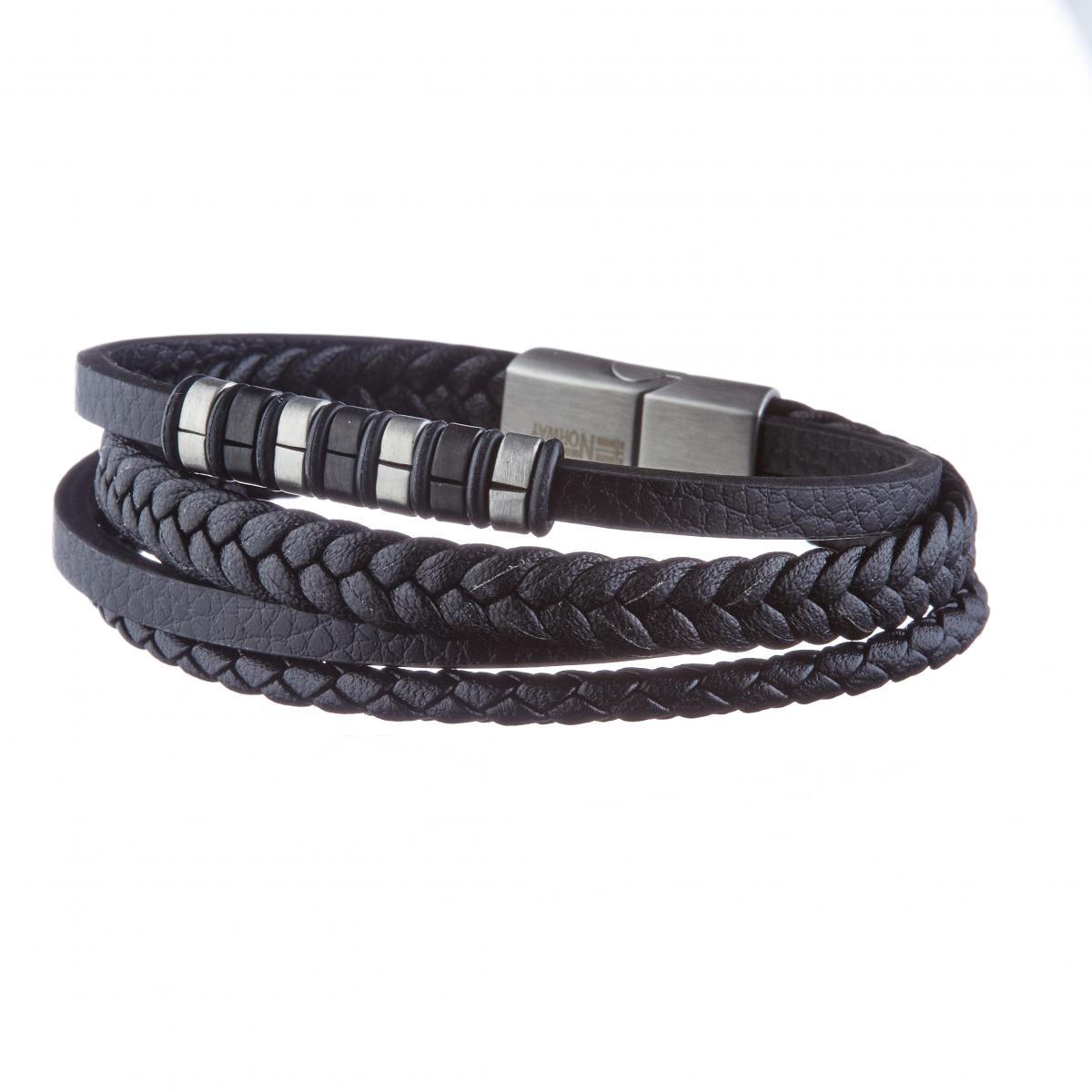 Bracelet Homme Geographical Norway - NOIR