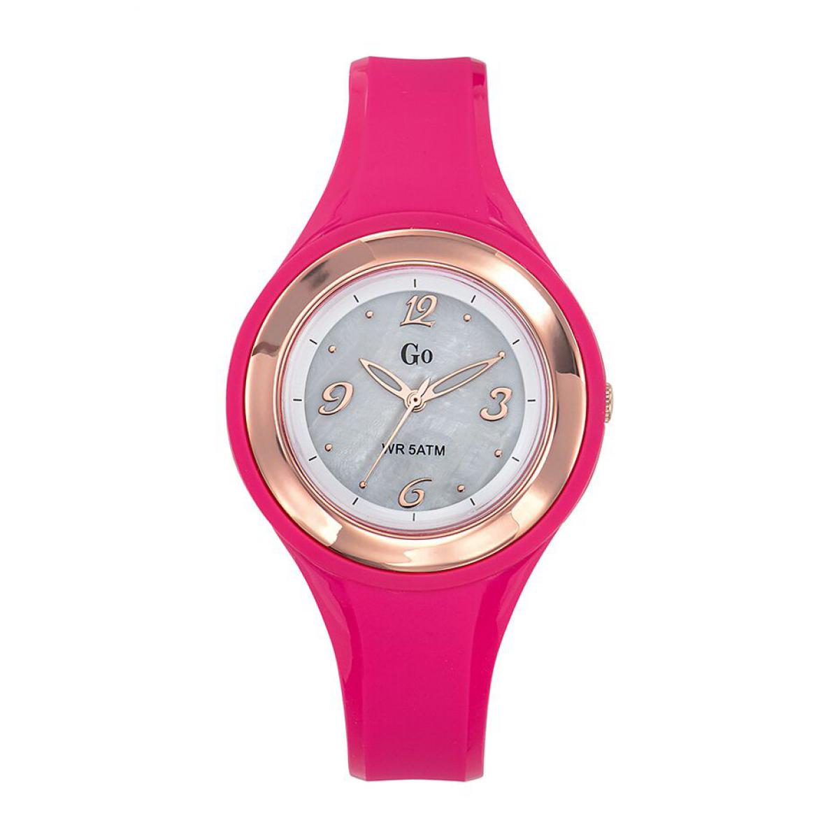 Montre Go Girl Only 699185 - Montre Silicone Rose Femme