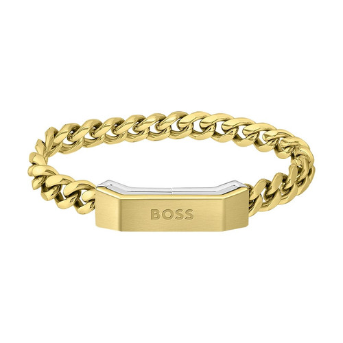 Hugo Boss Bijoux - Bracelet Homme en Acier Doré - Hugo boss montres bijoux