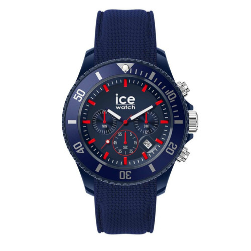 Ice-Watch - ICE chrono avec bracelet bleu nuit - Montre ice watch homme