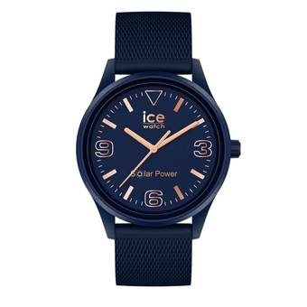 Ice-Watch - ICE solar power Casual blue avec bracelet en silicone