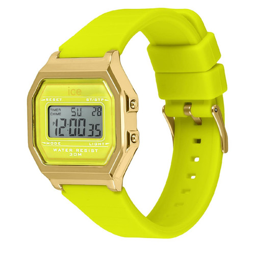 Montre Femme Ice-Watch ICE digit retro - Sunny lime - Small - 022054
