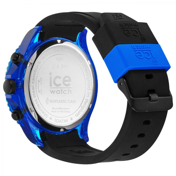 Montre Homme  Ice Watch Montres ICE chrono 019844 - Bracelet Silicone Noir