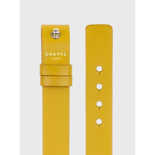 Bracelet Kelton x Maison Chapal Jaune moutarde