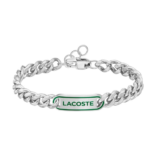 Bracelet Homme Lacoste District 2040224 -  Acier Argent