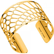Bracelet Nid d'abeille Les Georgettes 70285700100 - Bracelet Manchette Or Taille Large Femme