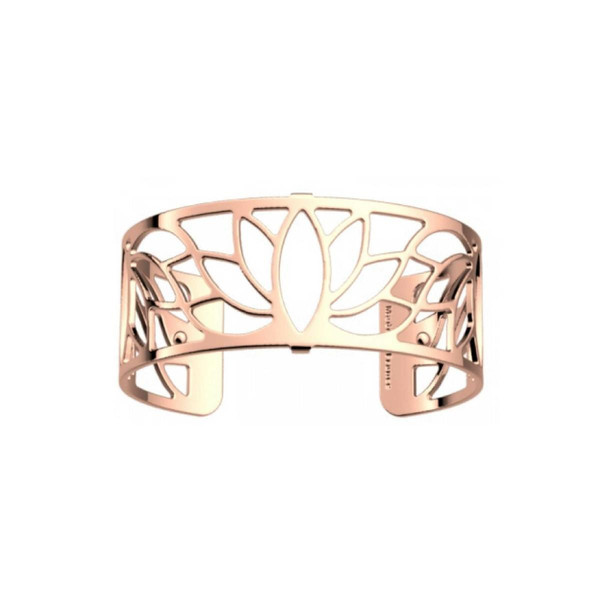 Bracelet Les Georgettes 70356084000000 - Manchette Lotus 25 mm finition Dorée rose Femme