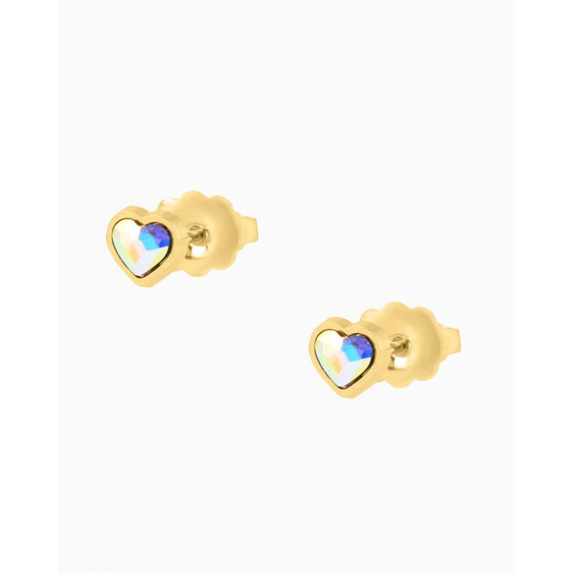 boucles d'oreilles les interchangeables  - a59175 boucles d'oreilles coeur bleu