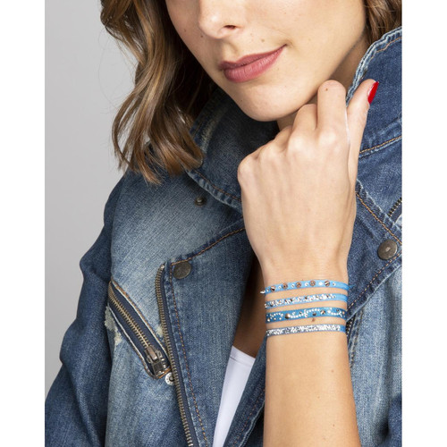 Bracelet Femme Les Interchangeables Bleu Jeans Vernis A37090