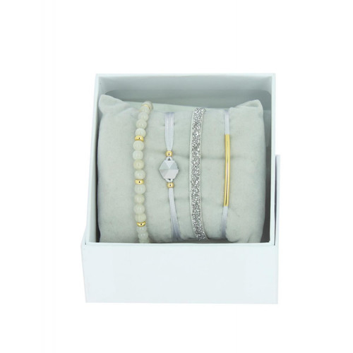 Bracelet Femme Les Interchangeables  - A56378 Strass Box Fabric 4