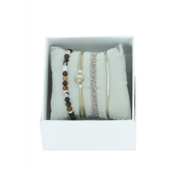 Bracelet Femme Les Interchangeables  - A56385 Strass Box Fabric 4