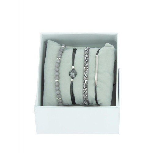 Bracelet Femme Les Interchangeables  - A56390 Strass Box Fabric 4