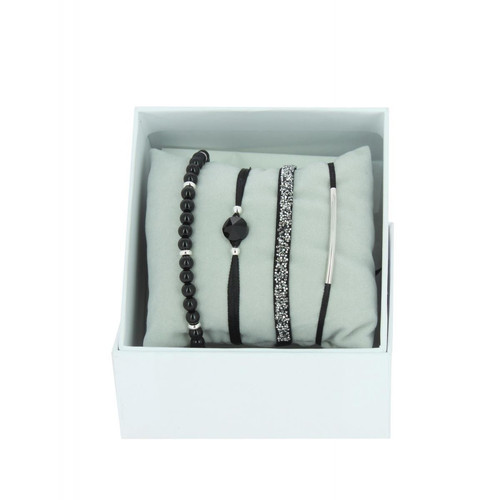 Bracelet Femme Les Interchangeables  - A56393 Strass Box Fabric 4