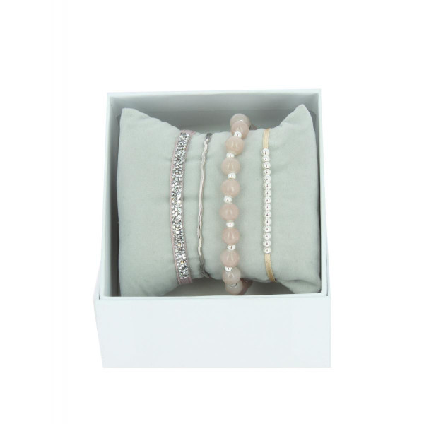Bracelet Femme Les Interchangeables  - A54380 Strass Box Jonc Fil