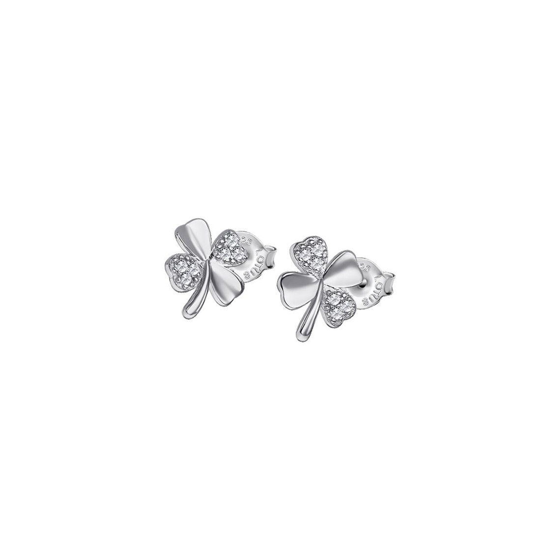 boucles d'oreilles femme lotus silver - lp3108-4-1 argent