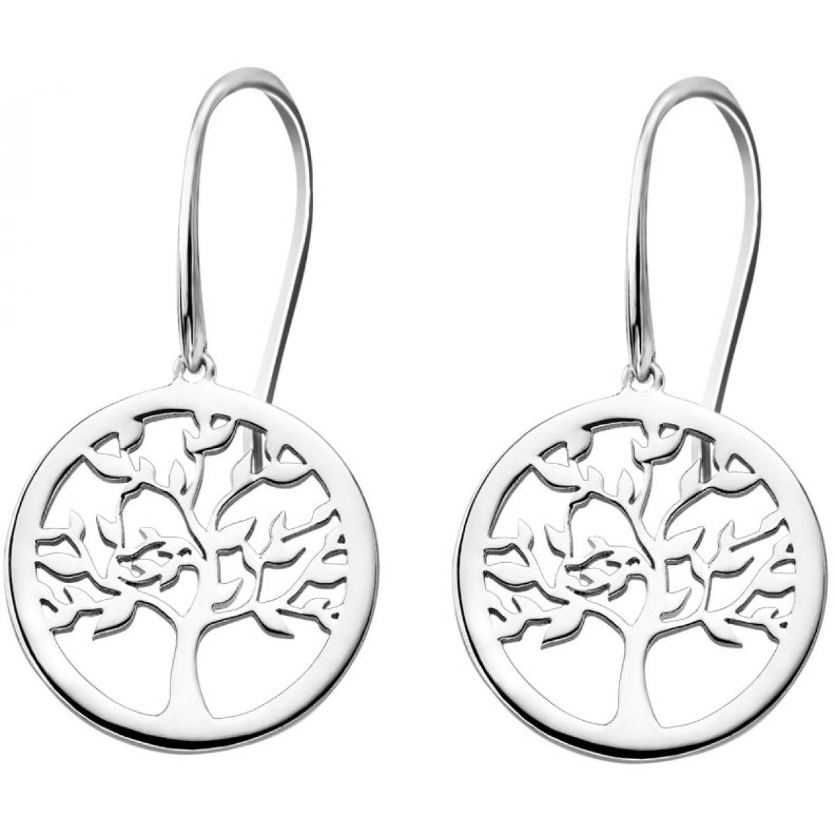 Boucles d'oreilles Lotus Silver TREE OF LIFE LP1641-4-1 - Boucles d'oreilles TREE OF LIFE Argent